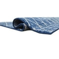 thumbnail image 3 of Allstar Modern Accent Rug with Meshed Line design Space-Blue 5' x 8' 5' x 8', 3 of 5