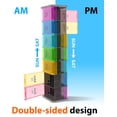 thumbnail image 5 of Extra Large Weekly Pill Organizer 2 Times a Day - XXL Pill Case AM PM - Jumbo Big Pill Box 7 Day Oversized Vitamin Organizer Huge Medicine Supplement Dispenser Rainbow, 5 of 9
