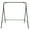 A-Black, variant on Topcobe Outdoor Heavy Duty Flat Top Iron Swing Frame for Garden Yard, Black
