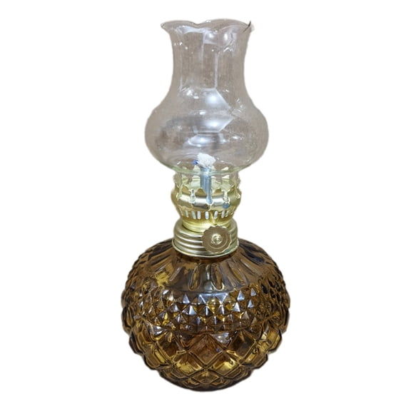 HIBIBUD 2026 New Oil Lamp Gradient Colored Glass Kerosene Lamp Retro Indoor Oil Lamp Rustic Lamp for Home,Patio,Camping,Teal
