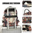 thumbnail image 3 of FORMRS Mini Backpack Purse for Women Travel Daypack Casual Shoulder Bag, Baseball Pattern, 3 of 7