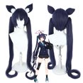 thumbnail image 3 of Disfraz de Cosplay del juego Kuromi Serika, traje encantador y dulce, uniforme para fiesta de carnaval y Halloween, para mujer, cabello largo con cola de caballo azul oscuro, 3 of 5