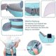 thumbnail image 4 of Portabebés ergonómico 9 en 1: delantero, trasero, 4 posiciones, 4 of 5