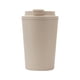 thumbnail image 4 of Taza de café de viaje, taza portátil, botella reutilizable a prueba de fugas, vaso de café para té, bebidas, agua fría y caliente, leche beige, 4 of 8