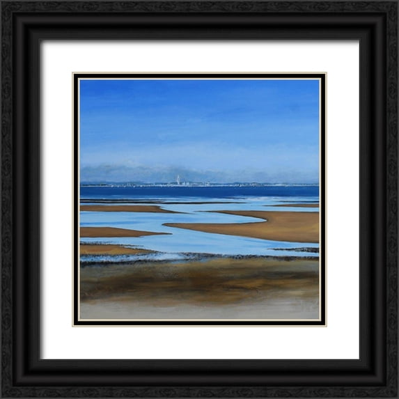 Francis, Sandra 12x12 Black Ornate Wood Framed with Double Matting Museum Art Print Titled - Spinnaker Tower