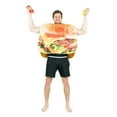 thumbnail image 4 of Bodysocks Hamburger Costume, 4 of 5