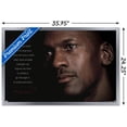 thumbnail image 3 of Michael Jordan - Obstacles Wall Poster, 22.375" x 34" Framed, 3 of 5
