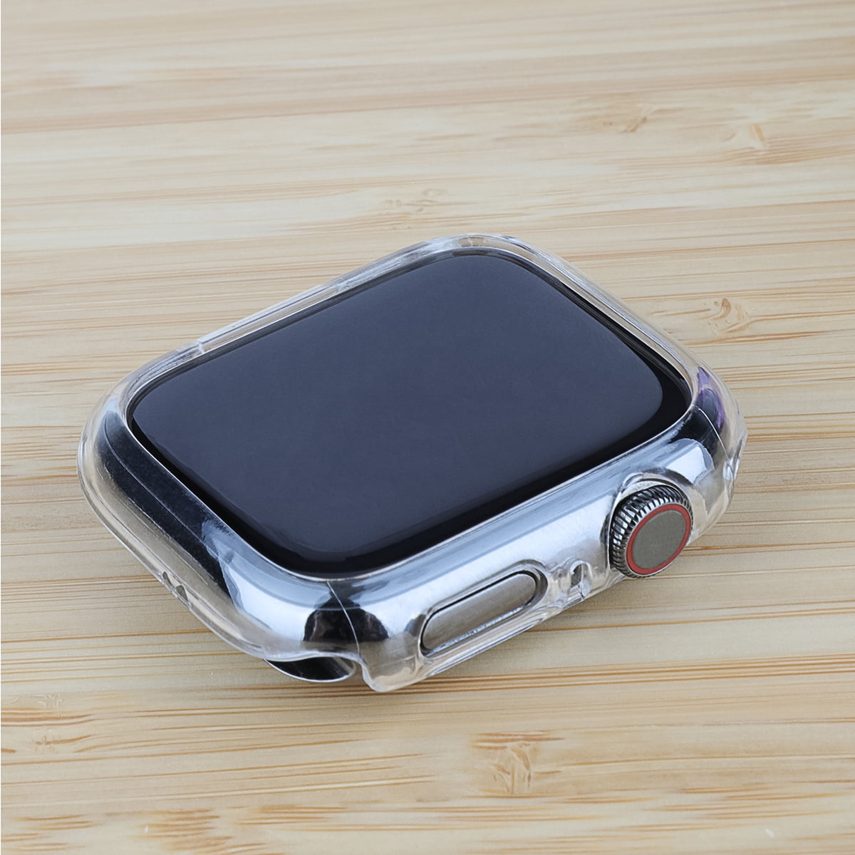 onn 45mm Clear Watch Bumper with No Screen Cover, 1 Piece