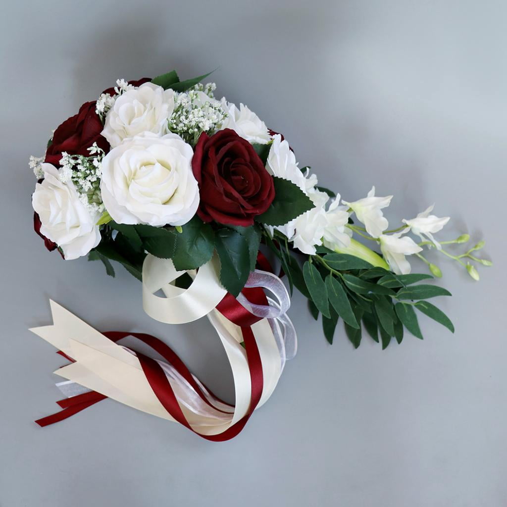 Wedding Bridal Holding Artificial Flowers , , 50 x 23 x 30cm
