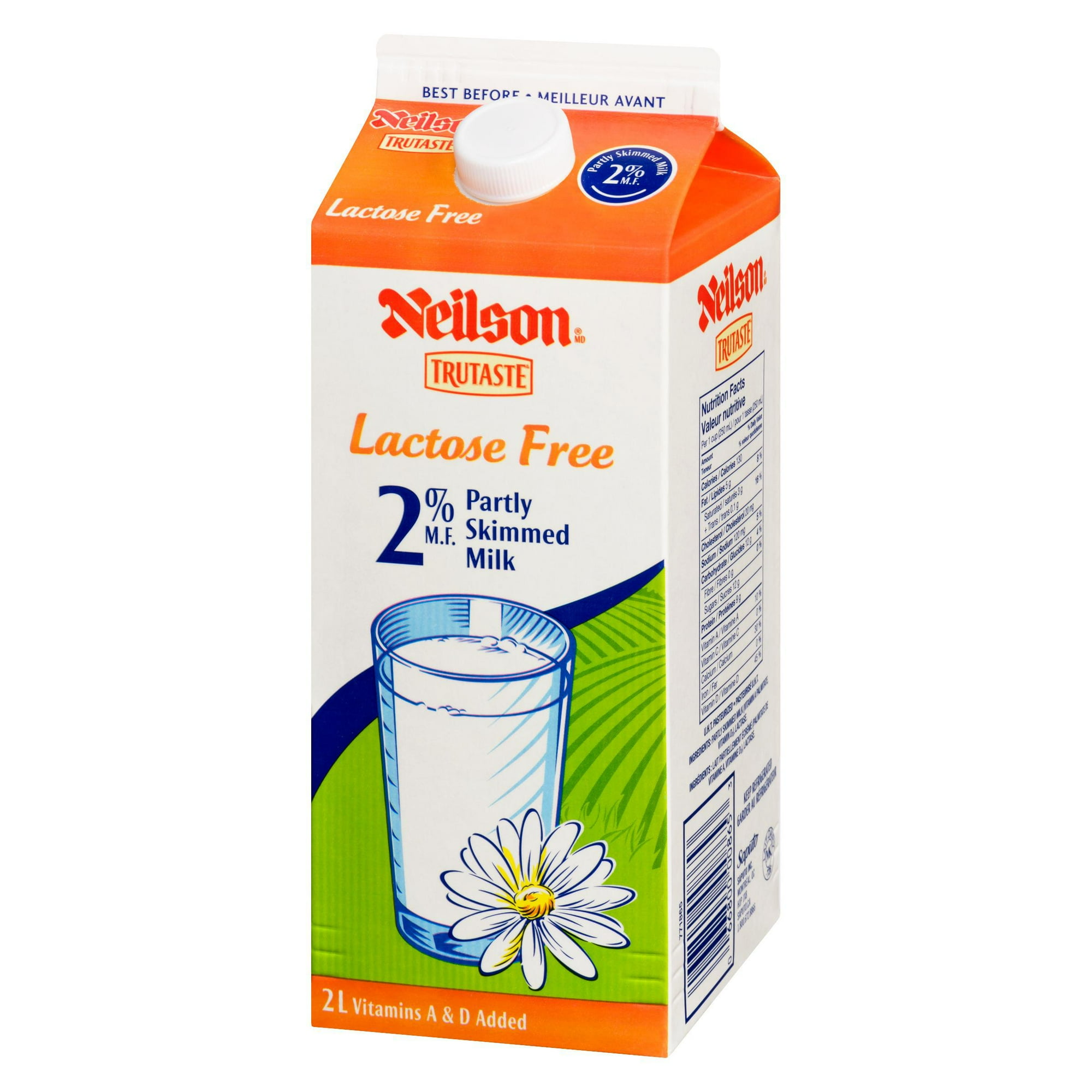 Neilson TruTaste Lactose Free 2% Partly Skimmed Milk