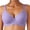 Purple, variant on Bxsruta Women's Plus Size C-Cup Wirefree Seamless Bra Breathable Everyday Comfort Bra for Elderly Women with Adjustable Straps