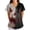 01-Gray, variant on Halloween Scrubs for Women V Neck Short Sleeve Printed Scrub Tops, Cartoon Pattern Plus Size Medical Nursing Uniform with Pockets 01-Green-S