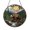 Acrylic 3.5 Inch, variant on Forest Animal Window Hanging – Bear Scene in Stained Glass Look