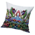 thumbnail image 1 of Funda de almohada de algodón duradera, funda de cojín para sofá cama, decoración del hogar, funda de almohada Dragon 50cm, 1 of 9