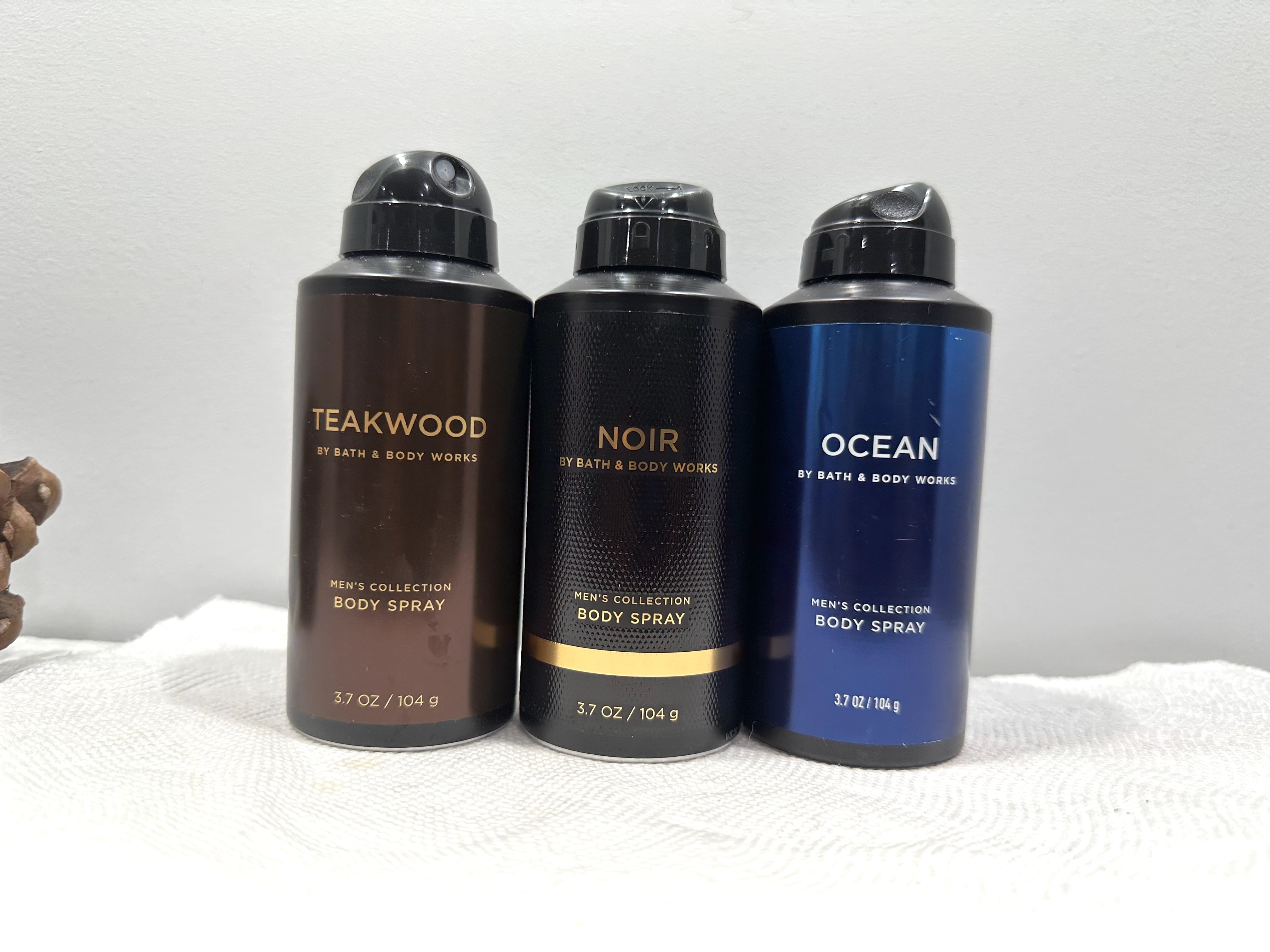 Bath & Body Works Men's Body Spray Gift Set, Freshwater, Bourbon