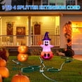 thumbnail image 7 of K KASONIC 1 to 4 Splitter Extension Cord with 31FT Combined Length, Green, 7 of 7