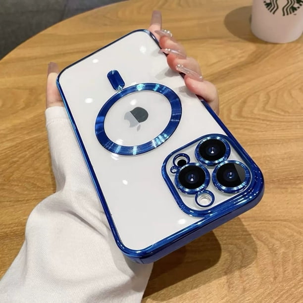 Funda para iPhone 15 Pro Max 15 Pro 15+ (iphone 15) Azul