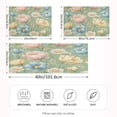 thumbnail image 2 of Satin Pillowcase Soft and Smooth Pillow Case for Hair and Skin Pink Tulips and Cosmos, 2 of 7