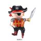 thumbnail image 1 of Globos grandes de esqueleto de hombre, decoraciones de Halloween, Globos de calavera de miedo, fiesta de Halloween, decoraciones para el hogar, 86x158cm, 1 of 4
