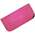 thumbnail image 2 of 5 Pack Eyeglass Slip Cases For Women - Sparkling Faux Suede In Assorted Colors, 2 of 10