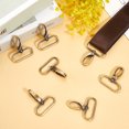 thumbnail image 3 of 15pcs Alloy Swivel Clasps Bronze 49.5x44x9mm, 3 of 7