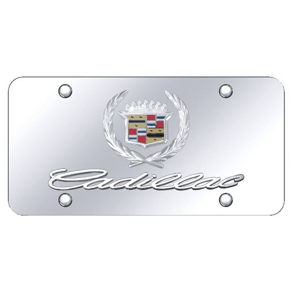 Au-TOMOTIVE GOLD Dual Cadillac Chrome on Chrome Plate