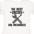 thumbnail image 4 of Inktastic Best Uncles Are Mechanics Boys or Girls Long Sleeve Baby Bodysuit, 4 of 5