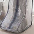 thumbnail image 2 of Bolsa de Almacenamiento de Arranque Cubierta de Polvo para Zapatos Cubierta Protectora de Almacenamiento Transparente A Prueba de Humedad, 2 of 6