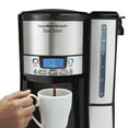 thumbnail image 4 of Hamilton Beach Brew Station 12 Cup Programmable Coffee Maker, Removable Reservoir, Stainless Steel, 47950, 4 of 9