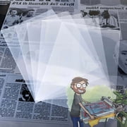 Calca 100 Sheets 8.5 x 11 Waterproof Inkjet Transparency Film Screen Print Transparency Paper