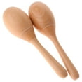 thumbnail image 6 of Pair Of Wooden Maracas Sand Hammer Percussion Instrument, Musical Toy For Kid Children Party And Games, 6 of 6