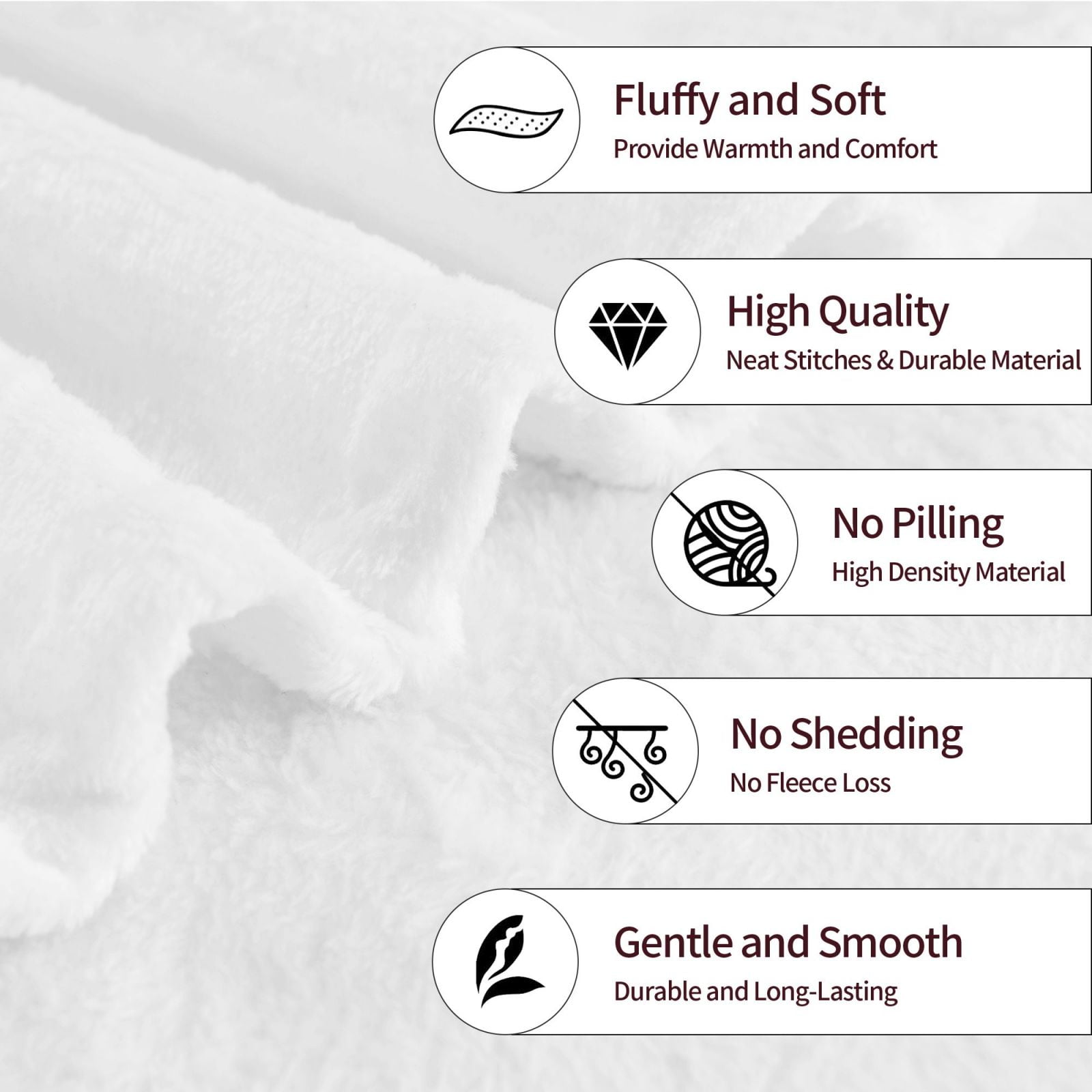 Throw Blanket for Couch - Pug Dog Soft Comfy Lightweight Cozy Warm Throw Blanket, Fuzzy Plush Flannel Blanket & Throws for Sofa and Bed All Season