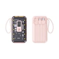 thumbnail image 4 of ziyahi Future Shape Power Bank Portable Fast Charging Outdoor Kit Compact And Portable Easy To Carry Pink, 4 of 6