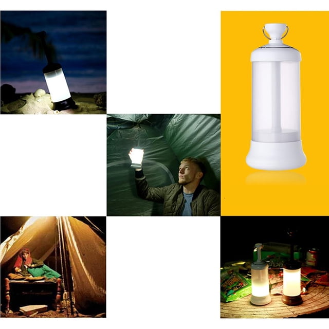 Maoww Portable LED Camping Lanterne Rétractable Rechargeable Camp Lumière Extérieure d'Urgence No.1