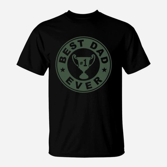 Best Dad Ever Trophy TShirt