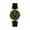 Black, variant on Women's Angel Watch - Gold-Tone - Black - Black Polyurethane Strap