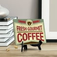 thumbnail image 3 of Signs ByLITA Fresh Gourmet Coffee, Table Sign (8 x 6"), 3 of 4