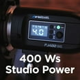 thumbnail image 3 of Westcott FJ400-SE Studio Strobe 400Ws (110V) Bundle with FJ-X3 M Universal Wireless Flash Trigger with Multi-Brand Camera Mount (2 items), 3 of 7
