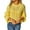 Yellow, variant on Women's Sweaters Women Tops Women's Autumn And Winter New Solid Color Round Neck Knitted Sweater Loose Sweater