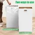 thumbnail image 4 of 30 Gallon Corrugated Cardboard Disposable Trash Cans with Built-in Handles, Heavy Duty 8 Pack  Large Portable Trash Can, Waterproof Layer Reusable Garbage Can, Recycling Bins, 4 of 7