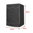 thumbnail image 1 of Waterproof Washing Machine Top Dustproof Cover Protect Front Load Washer Dryer, 1 of 10