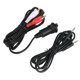 thumbnail image 3 of Cable de montaje en Panel auxiliar de 2m/6,56 pies, Cable de montaje empotrado de Panel de tablero de 3,5mm a 3RCA para coche, barco y motocicleta, 3 of 5