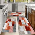 thumbnail image 6 of Floor Rugs Sets 3 Piece with Runner, Farmhouse Kitchen Rugs and Mats Non Skid Washable Runner Rug for Kitchen Sink Laundry, 6 of 12