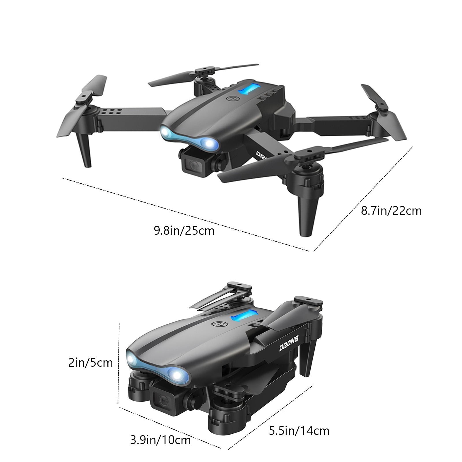 1080P FPV Camera RC Drone, OpticalFlow Positioning Altitude Hold, Gesture Control 3 Speed Gears, <250g No FAA Reg, for Boys Girls Kids Beginners Outdoor Toy Gift