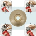 thumbnail image 3 of ZheElen Roue de Meulage pour Menuiserie Disque Rotatif Outil de Ponçage Bois Disque Abrasif Outils pour Angle 85-100MM Aléage Dropship, 3 of 6
