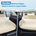 thumbnail image 5 of SUV Air Mattress for Car Camping - 6" Leakproof Inflatable Car Bed with Pillow & Electric Pump, Flocked Surface Travel Mattress for Trunk, Road Trip, Minivan, MPV, 5 of 7