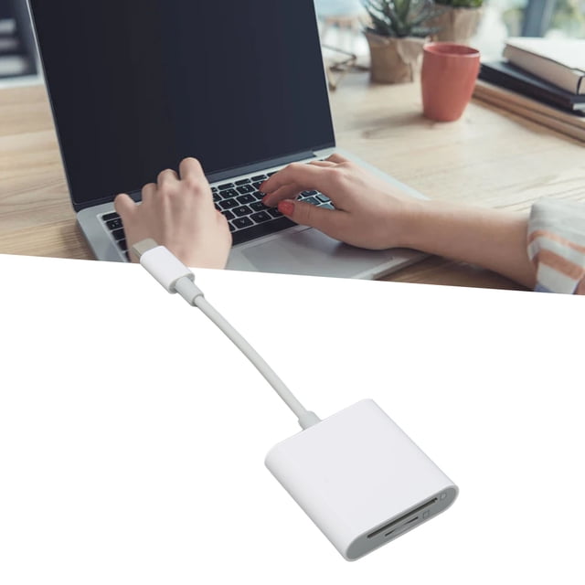 Lector De Tarjetas De Almacenamiento USB 3.0, Fácil Transferencia 2 En 1 Lector De Tarjetas De Almacenamiento Micro Ampliamente Utilizado aleación De Aluminio Para Tableta