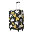 thumbnail image 2 of Daiia Lilies Flowers Luggage Cover, Thickened Washable Travel Luggage Covers, Elastic Unique Baggage Covers for 18-20 inch Luggage-X-Large, 2 of 9