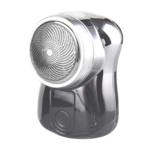 Mini afeitadora para depilación facial, día , para el hogar, coche, viaje, inalámbrica, lavable negro y plata Yuyangstore mini afeitadora