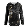 thumbnail image 3 of Sweat à Capuche d'Hiver pour Femmes Mode Pull de Noël Hoilidy Extérieur Chaud Col Rond Cardigan Imprimé Xmas Pull Mi-Long Blouse Ample, 3 of 4